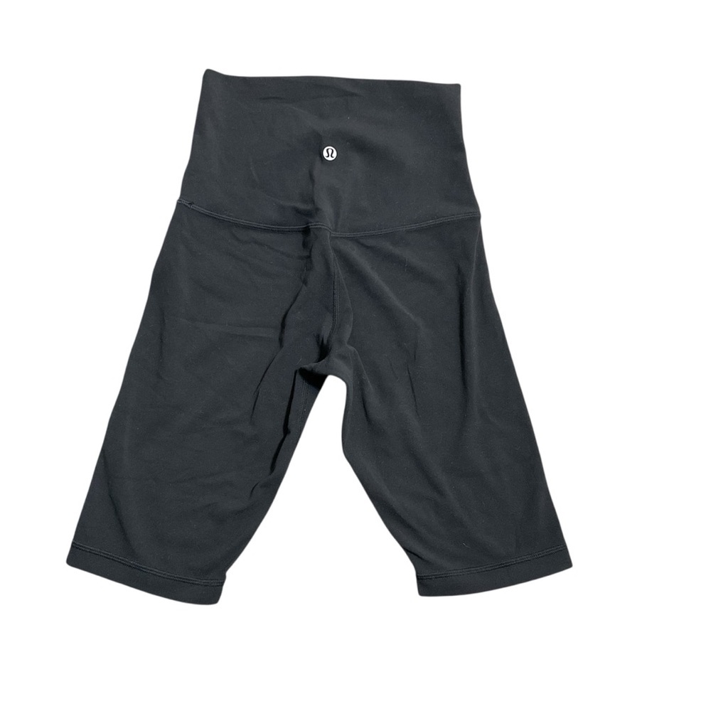 Lululemon Align Super High Rise Short Black Size 4 Biker Nulu